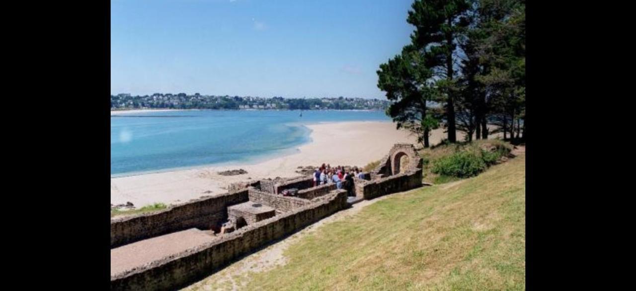 Tente 3 Chambres, Petit Camping Familial Vue Mer Plestin-les-Grèves Exterior foto