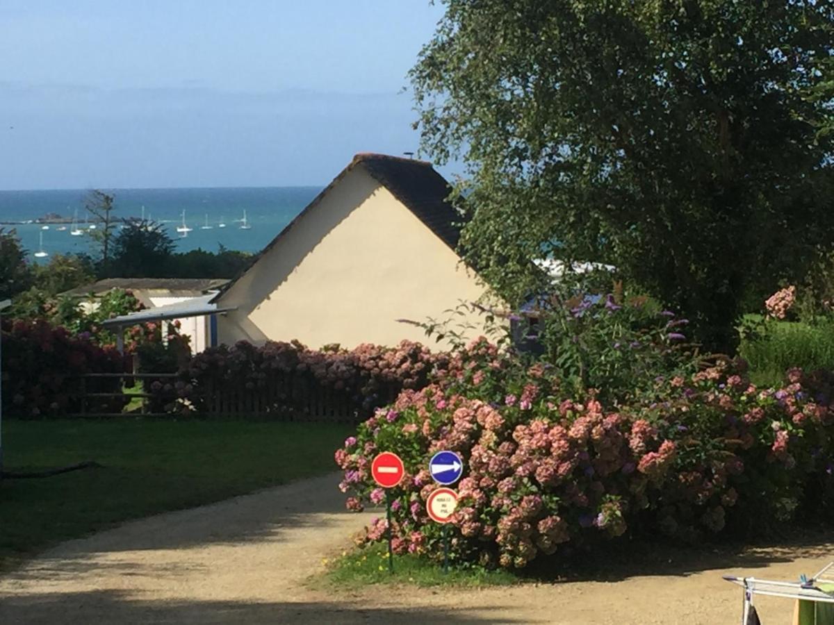 Tente 3 Chambres, Petit Camping Familial Vue Mer Plestin-les-Grèves Exterior foto