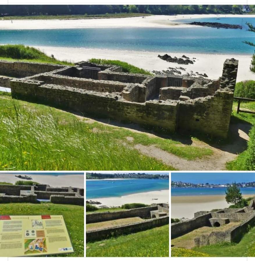 Tente 3 Chambres, Petit Camping Familial Vue Mer Plestin-les-Grèves Exterior foto